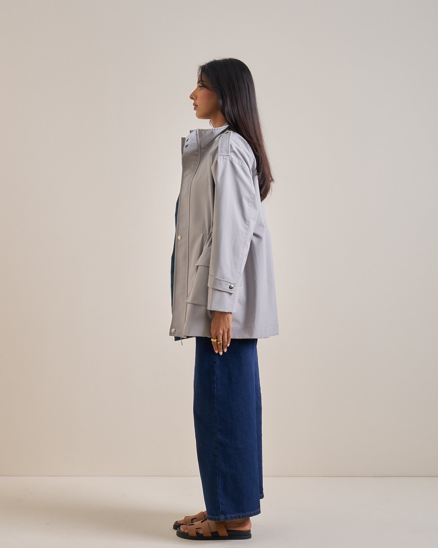 Two Tone Jacket (Blue)