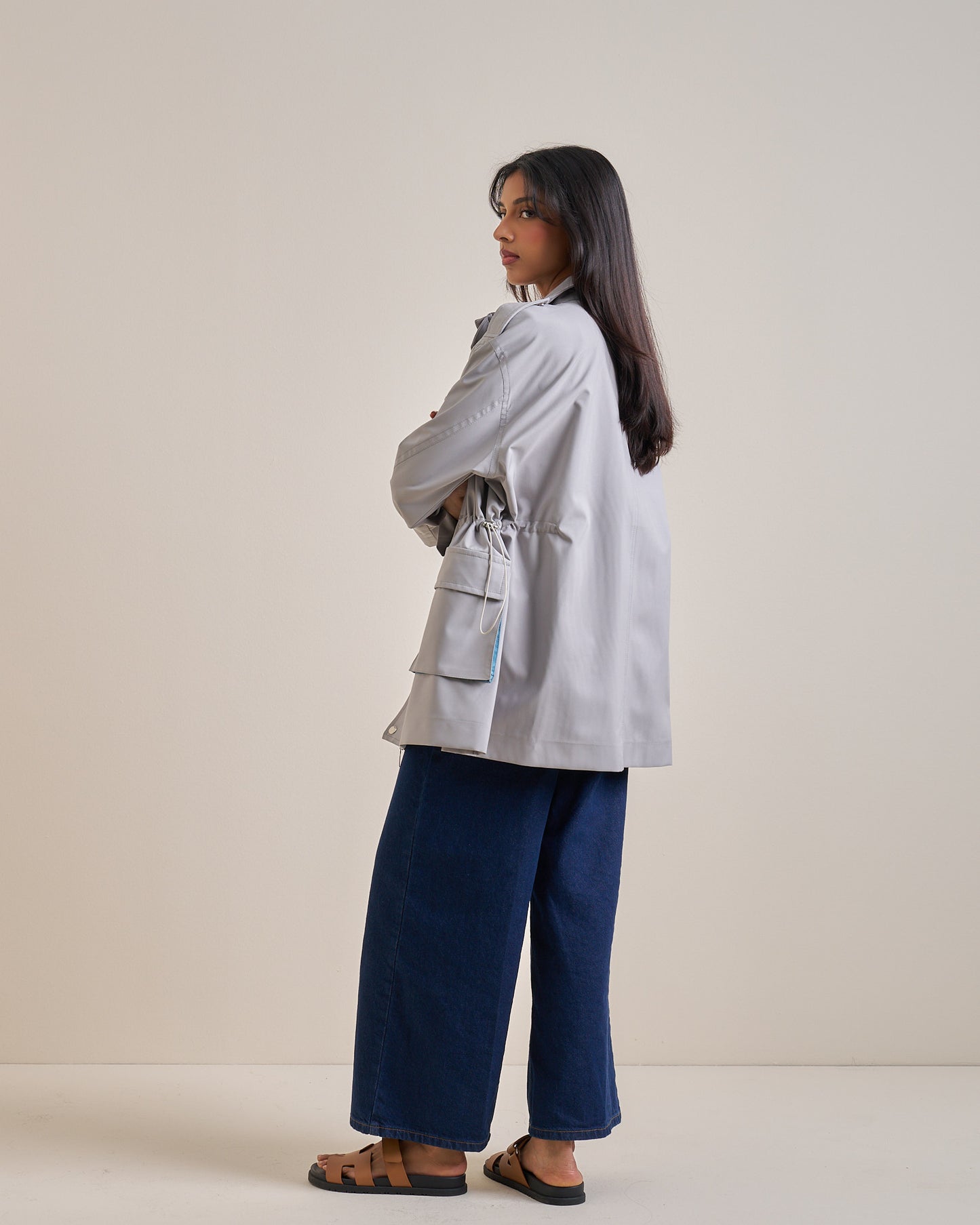 Two Tone Jacket (Blue)