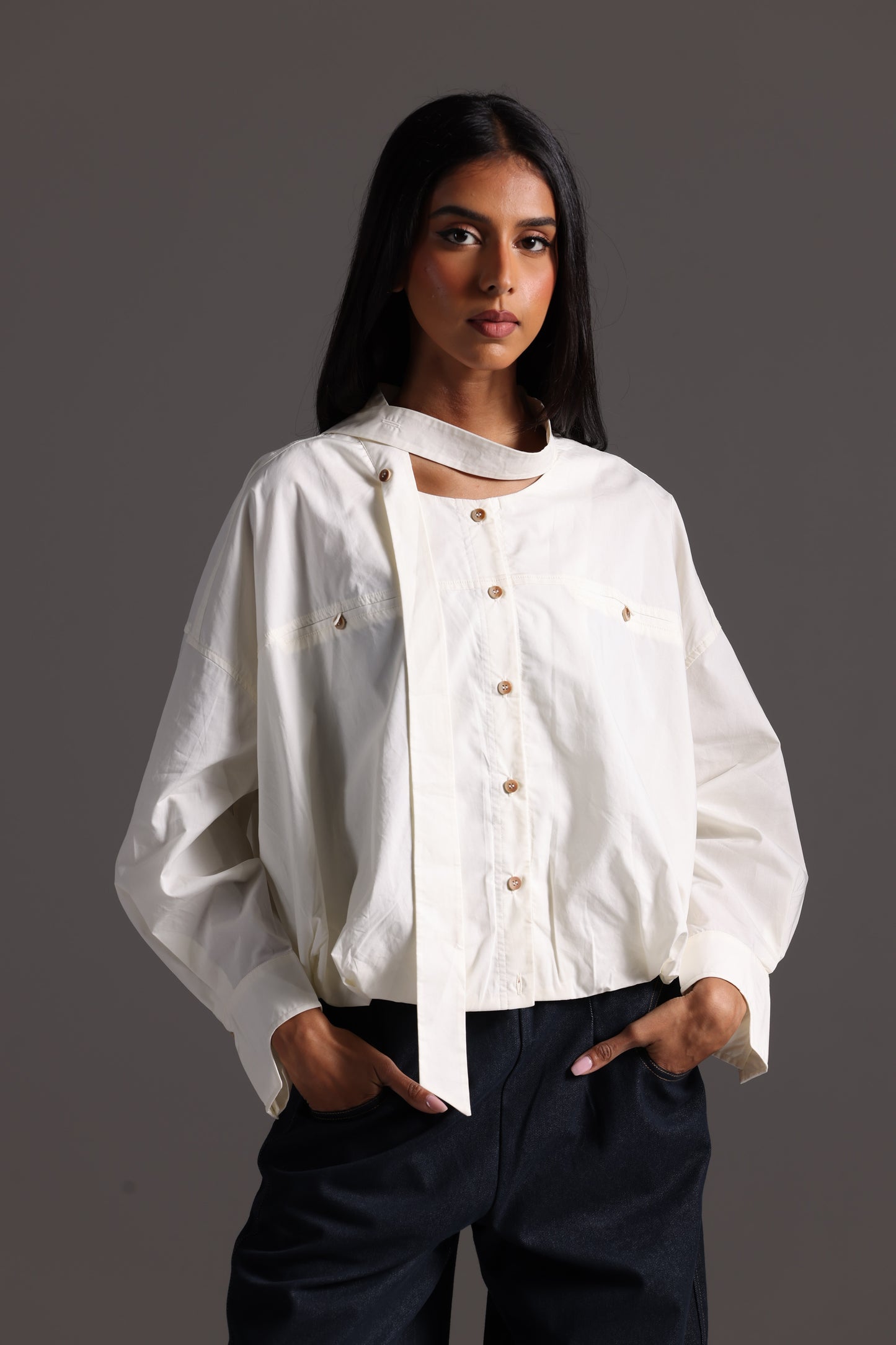 Cream Shirt