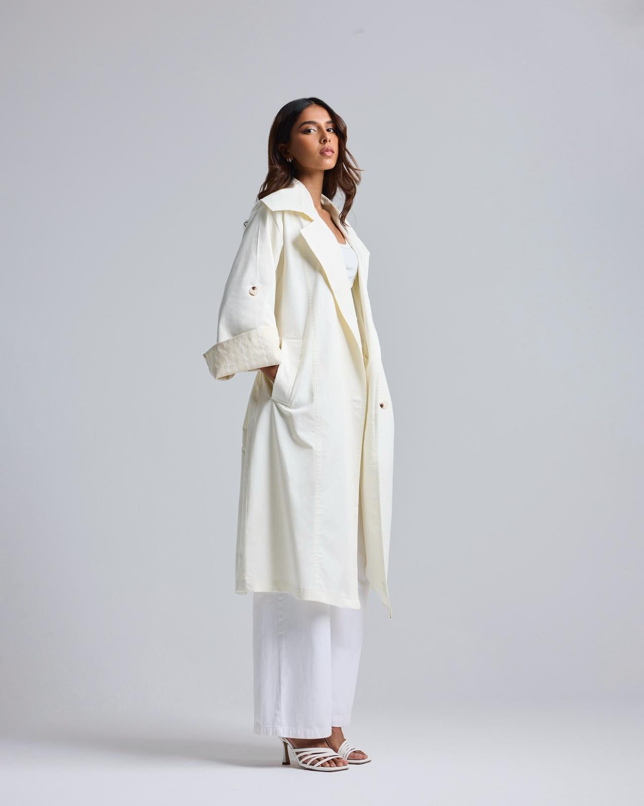 Cream Trench